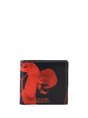 Alexander Mcqueen - Solarised Flower Wallet