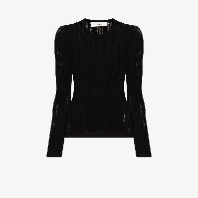 032c - Floating Rib Knitted Top