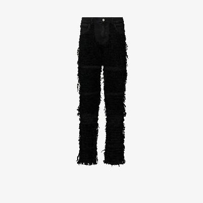 1017 ALYX 9SM - X Blackmeans Shredded Slim Jeans