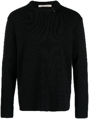 1017 ALYX 9SM - Black Buckle Detail Sweater