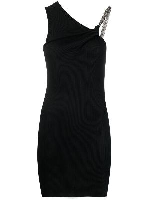 1017 ALYX 9SM - Black One-Shoulder Mini Dress