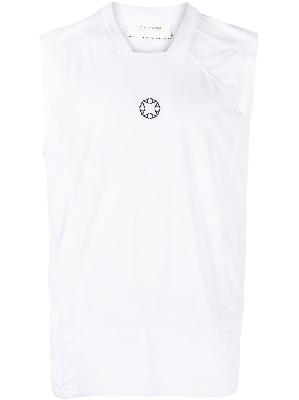 1017 ALYX 9SM - White Logo Print Top