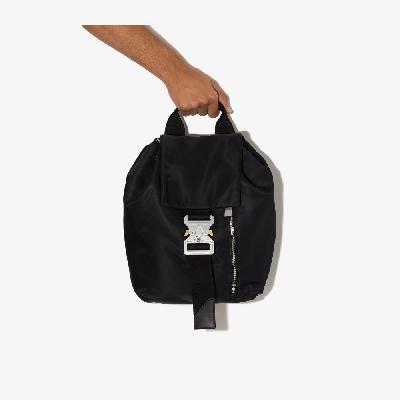 1017 ALYX 9SM - Black Tank Buckled Backpack