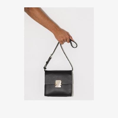1017 ALYX 9SM - Black Ludo Leather Messenger Bag