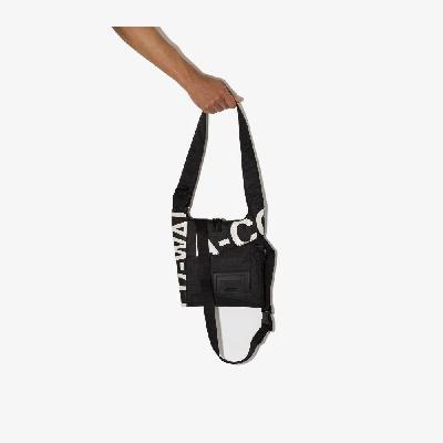 A-COLD-WALL* - Black Typographic Ripstop Cross Body Bag