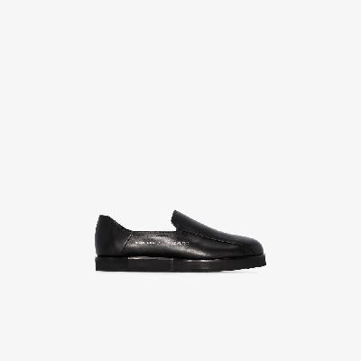 A-COLD-WALL* - Black Geometric Model 3 Leather Loafers
