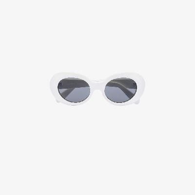 Acne Studios - White Mustang Sunglasses