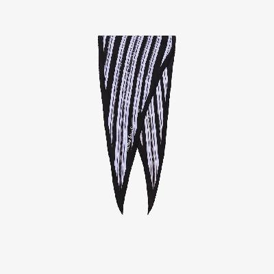 Acne Studios - Blue Viera Stripe Silk Scarf