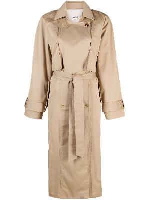 AERON - Neutral Belted Trench Coat