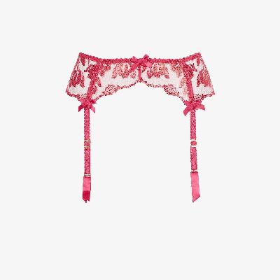 Agent Provocateur - Sparkle Embroidered Suspenders