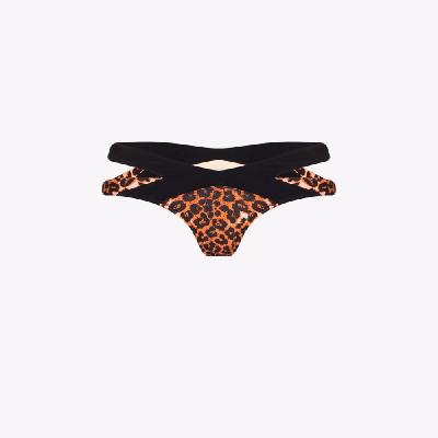Agent Provocateur - Mazzy Leopard Print Bikini Bottoms