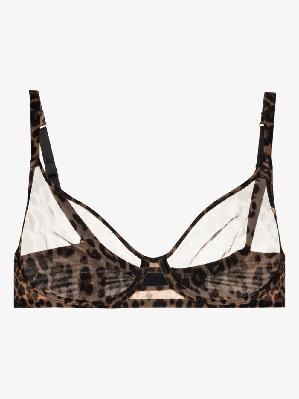 Agent Provocateur - Lucky Leopard Print Underwired Bra