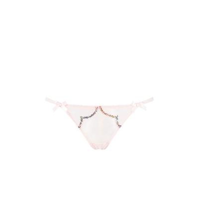 Agent Provocateur - Pink Lorna Party Sequinned Thong