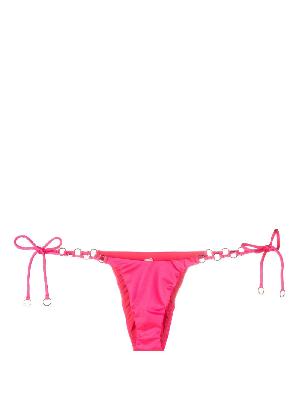 Agent Provocateur - Pink Ashia Tie-Side Bikini Briefs