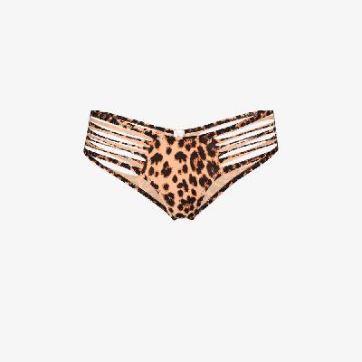 Agent Provocateur - Dakotta Leopard Print Bikini Bottoms