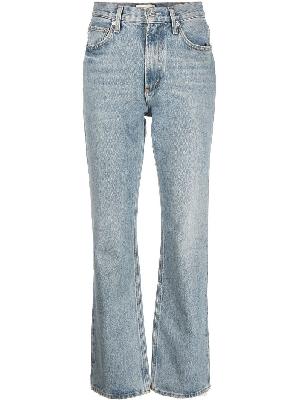 AGOLDE - Blue Vintage High-Rise Bootcut Jeans