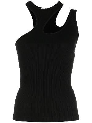 AGOLDE - Black Athena Asymmetric Vest Top