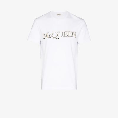 Alexander McQueen - White Logo Cotton T-Shirt