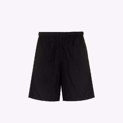 Alexander McQueen - Black Logo Tape Swim Shorts