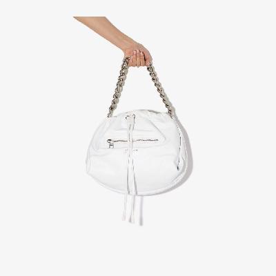 Alexander McQueen - White Ball Bundle Leather Shoulder Bag