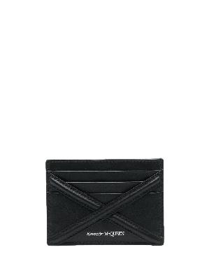 Alexander McQueen - Black The Harness Leather Card Holder
