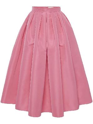 Alexander McQueen - Pink High-Waisted Full Skirt