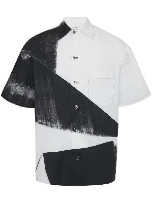 Alexander McQueen - Black Double Diamond Printed Shirt