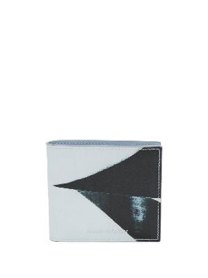Alexander McQueen - White Abstract Print Wallet
