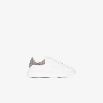 Alexander McQueen - White And Grey Oversized Sneakers