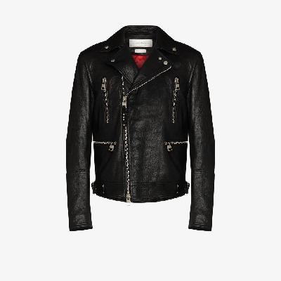 Alexander McQueen - Leather Biker Jacket