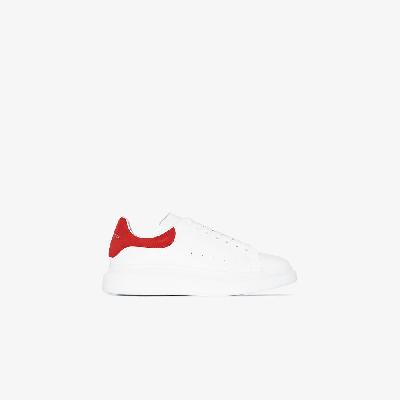 Alexander McQueen - White And Red Oversized Sneakers