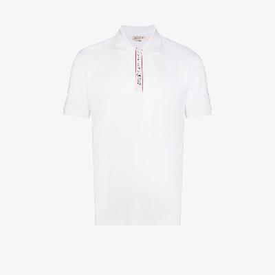 Alexander McQueen - Logo Webbing Polo Shirt