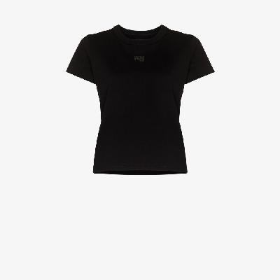 Alexander Wang - Black Logo Cotton T-Shirt