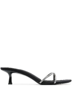 Alexander Wang - Black Dahlia 50 Leather Sandals