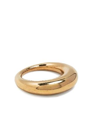All Blues - Gold Vermeil Snake Thick Ring