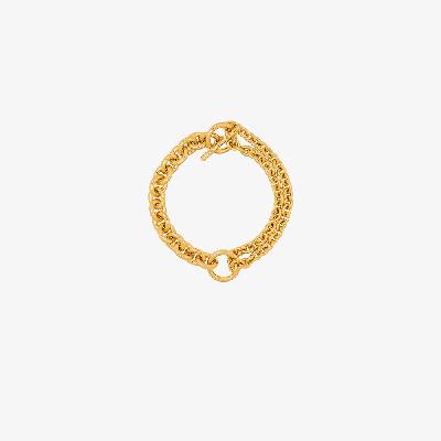 All Blues - Gold Vermeil Double Chain Bracelet