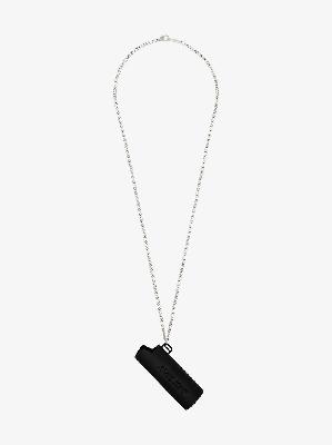 AMBUSH - Black Large Lighter Case Necklace