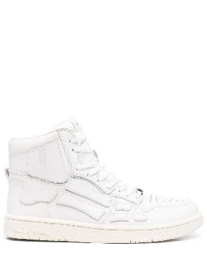 AMIRI - White Skel Top Hi Leather Sneakers