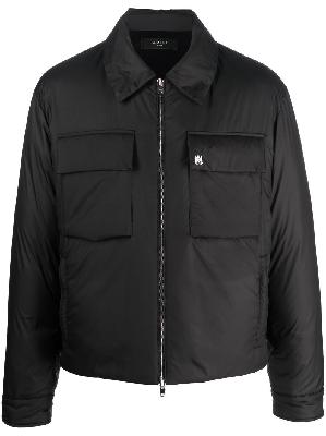 AMIRI - Black Padded Zip-Up Jacket