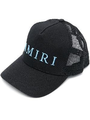AMIRI - Black Core Logo Trucker Hat
