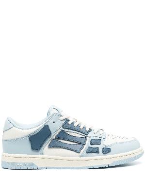 AMIRI - Blue Skel Top Low Leather Sneakers