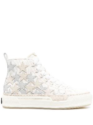 AMIRI - Star-Patch High-Top Sneakers