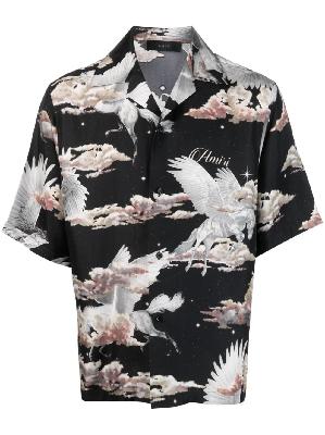 AMIRI - Pegasus-Print Bowling Shirt