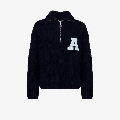 Axel Arigato - Logo Patch High Neck Sweater