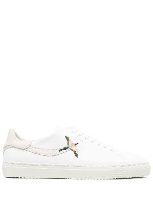 Axel Arigato - White Clean 90 Triple Embroidered Sneakers