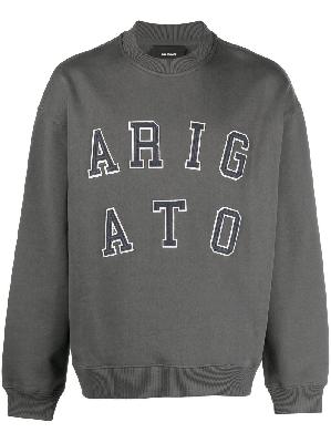 Axel Arigato - Grey Logo Appliqué Sweatshirt