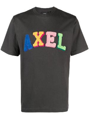 Axel Arigato - Grey Logo Appliqué T-Shirt