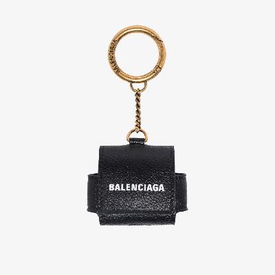Balenciaga - Black Cash Leather AirPods Pro Case