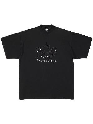 Balenciaga - Black Logo Print T-Shirt