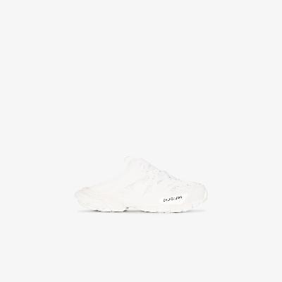 Balenciaga - White Track Sneaker Mules
